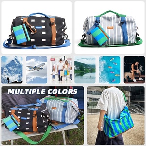 Tas Ransel Olahraga Gym Travel Besar dengan Logo Custom, Dapat Dibalik, Dilengkapi Kantong <span class=keywords><strong>Anti</strong></span> Maling, Dompet Gratis, dan Sleeve Trolley - Product Image 4