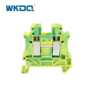 JUT10 <span class=keywords><strong>Bornier</strong></span> de terre PE DIN Rail <span class=keywords><strong>10mm2</strong></span> pour panneau électrique - Product Image 2