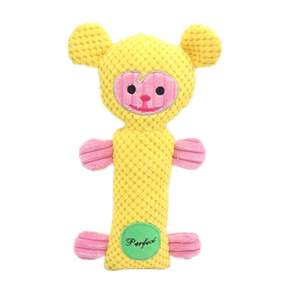 Échantillon gratuit en gros animal de compagnie en peluche <span class=keywords><strong>singe</strong></span> <span class=keywords><strong>anneau</strong></span> différent rond carré tube formes jouets grinçant mâcher interactif chien jouets - Product Image 5