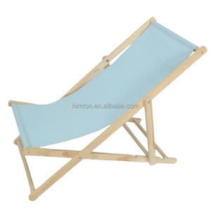 Chaise longue de plage <span class=keywords><strong>pliable</strong></span> <span class=keywords><strong>en</strong></span> bois confortable et portable avec logo personnalisé - Product Image 1