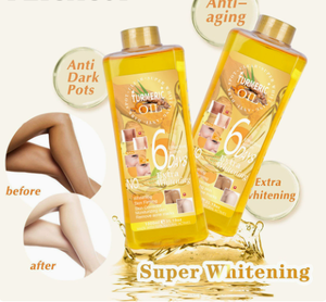 Huile de massage corporelle au curcuma Lovsens, huile essentielle pour le soin de la peau, apaisante, éclaircissante, rajeunissante, pour une peau éclatante et brillante - Product Image 2
