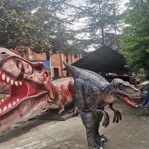 Gran oferta de disfraz de dinosaurio con patas ocultas Animatronic para Parque