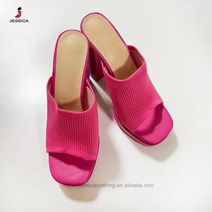 Sandalias de plataforma para mujer y mujer, zapatos de tacón grueso, zapatos de tacón alto, zapatos de mujer, zapatos de mujer, zapatos de tacón grueso - Product Image 3