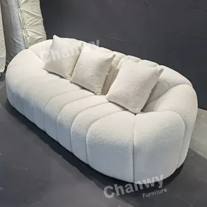 Мягкий тканевый диван для гостиной, современный диван на 1, 2, 3 места, без ног, современный однотонный диван белого цвета
