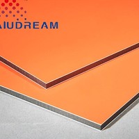 Revestimiento de Fachada Impermeable, Placa de Aleación de Aluminio PVDF para Paredes Exteriores, Alta Resistencia a la Corrosión, Serie 2000, Color Personalizado
