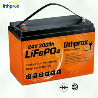 Batterie pour fauteuil roulant électrique 24V300AH 7.2KWh LFP prismatique, étanche IP67, à décharge rapide, pour scooter de mobilité pliable