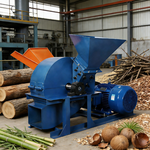 MFJ-420 다기능 및 고효율 가정용 모터 목재 톱밥 만들기 밀짚 분쇄기 분쇄기 - Product Image 1