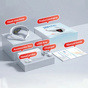 Équipement de rééducation <span class=keywords><strong>Acupuncture</strong></span> au <span class=keywords><strong>laser</strong></span> froid Soulagement de la douleur cervicale Thérapie des vertèbres cervicales - Product Image 5