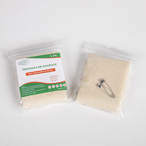 ผ้าพันแผลสามเหลี่ยมผ้าฝ้ายทางการแพทย์แบบใช้แล้วทิ้ง - Product Image 5