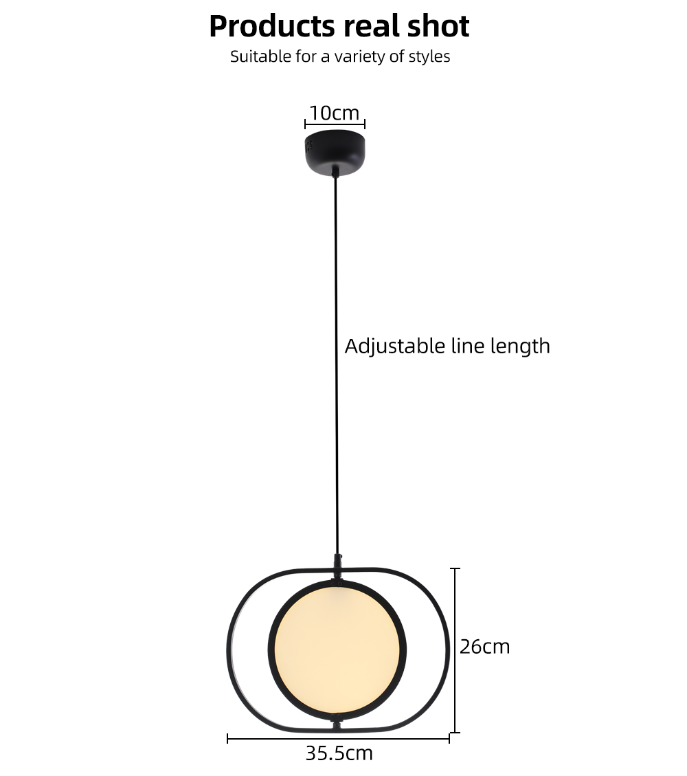Creative Indoor Minimalist Design Lighting Hanging Lamp Ceiling Light Living Room Bedroom Dining Pendent Lights