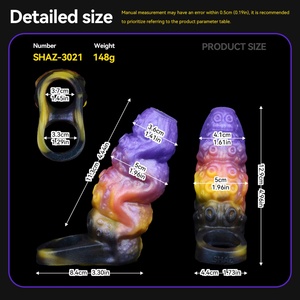 SHAZ Funda para Pene de 5 Pulgadas con Extremo Abierto, Funda Hueca con Forma de Tentáculo, Anillo para Pene, Juguetes Sexuales para Estimulación y Mejora del Pene - Product Image 3