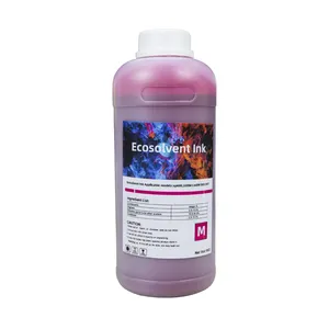 Tinta de impresora eco solvente impermeable ecológica tinta eco solvente tinta ecosolvente a base de agua para Epson et15000/xp600/i3200