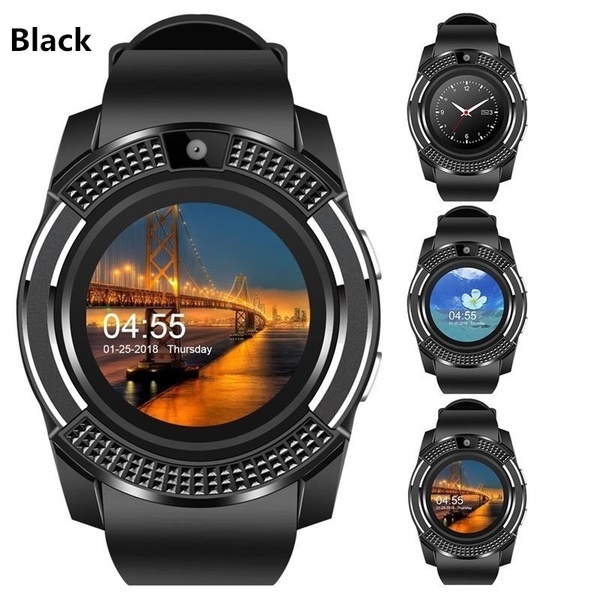 2026 Dropshipping Products Best Selling Phone Touch Screen BT Fitness Smartwatch V8 Smart Watch Bracelet with Camera Clock