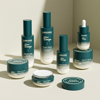 Flacon cosmétique pour soins de la peau, vaporisateur facial à fine brume, 30 ml, 50 ml, de qualité supérieure, avec couleur et logo personnalisés