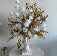 Y-P037 Boule de fleurs artificielles en soie, arrangement floral personnalisé, centre de table de mariage, pour événements, fêtes et décoration intérieure - Grande Vente