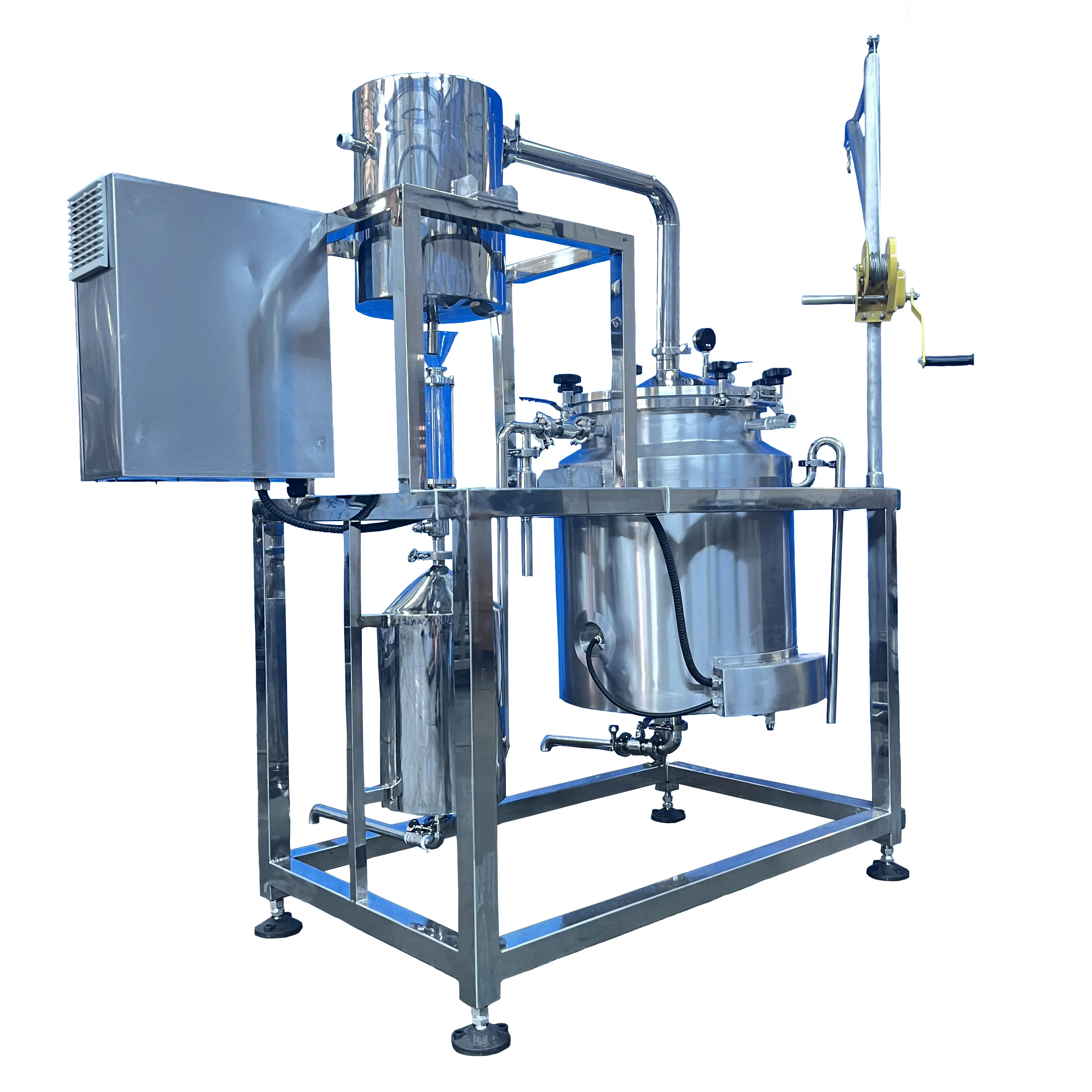 Ruiyuan Geranium Etherische Olie Destillatie Machine Stoomdestillatie Etherische Oliën Apparatuur