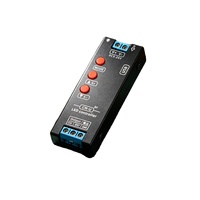 Contrôleur de bande LED Lededit à changement de couleur, 1024 pixels, 5V/12V/24V, programmable par logiciel, télécommande CM-U, WS2811, 1 canal