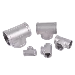 Thép không gỉ 201/304 bên trong dây TEE kết nối áp lực cao vít chủ đề phụ kiện đường ống bằng 3 cách Nữ kết nối - Product Image 3