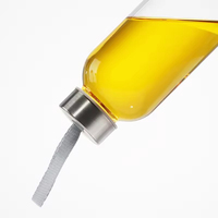 Botol Air Kaca Ramah Lingkungan Grosir Langsung dari Pabrik, Tahan Bocor, Tahan Lama, Transparan, untuk Penggunaan di Rumah