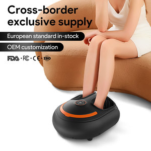 Foot Massager Shiatsu Full Coverage Foot And Leg Infrared Physiotherapy <b>Plug</b> In Touchscreen <b>Control</b> - Product Image 1