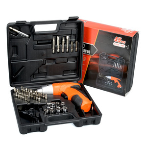Ensemble d'outils de réparation pour perceuse électrique domestique, tournevis électrique au lithium rechargeable par USB, boîte à outils combinée - Product Image 5