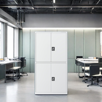 Armoire de classement métallique moderne anti-corrosion, mobilier de bureau en fer pour la maison et le bureau