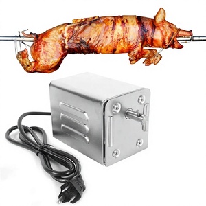 Moteur électrique pour rôtissoire de barbecue, pour agneau, cochon, poulet, accessoire de barbecue extérieur SP-S40 en acier inoxydable - Product Image 1