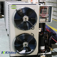 Kit de congélation de type boîte KITDOO 380V, refroidi par air, avec compresseur à spirale Copeland et moteur pour chambre froide