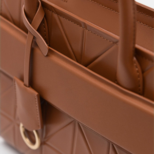 Sacs à main élégants végétaliens de luxe et de marque privée pour femmes Sacs à main de haute qualité pour femmes Sacs fourre-tout personnalisés à motif de diamant - Product Image 4