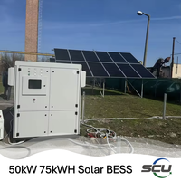 Système de stockage d'énergie par batterie tout-en-un pour micro-réseau 50 kW 100 kWh, systèmes solaires hors réseau avec batterie LFP