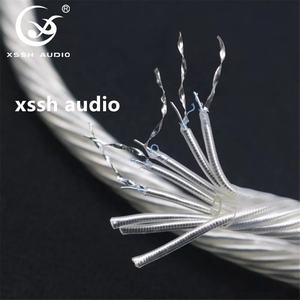 YIVO-<span class=keywords><strong>Cable</strong></span> de señal XSSH Audio DIY 16AWGx8 Core, amplificador de CD, intercomunicador Multimedia Hifi, RCA plateado a conector RCA - Product Image 6
