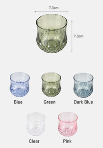 Flûtes à <span class=keywords><strong>champagne</strong></span> européennes <span class=keywords><strong>de</strong></span> luxe <span class=keywords><strong>de</strong></span> 220ml en plastique gaufré gobelet à vin pour jus <span class=keywords><strong>de</strong></span> mariage verre à vin rouge personnalisé - Product Image 6