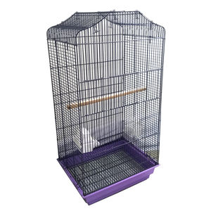 Çağdaş büyük ferforje tel kuş papağan aşk kuşlar için üreme kafesi küçük Metal çelik Pet House ispinoz kanarya - Product Image 1