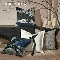AIBUZHIJIA Original Design Chinesische Bestickte Luxus-Kissenbezüge Zierkissenhüllen Dekorative Kissenbezüge