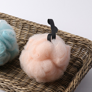 Bubble ball back scrubbing korean loofah sponge bath towel bath shower ball bath flower