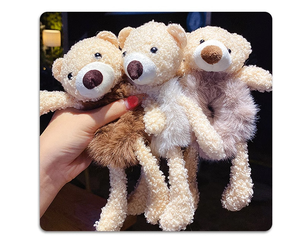 Coleteros de Felpa con Diseño de Animales Kawaii, Suaves y Peludos, para Niñas, Accesorios para el Cabello de Uso Diario, Venta al Por Mayor - Product Image 4