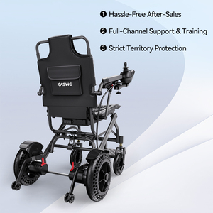 Silla de Ruedas Eléctrica Plegable Modelo 2026 con Batería de Litio, Alcance Máximo de 30 Millas, Silla de Ruedas Eléctrica para Personas Mayores - Product Image 1