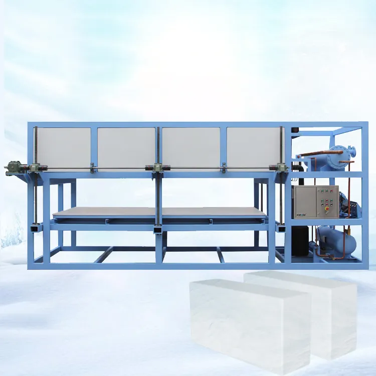 25 Tonnen Eis herstellungs anlage Eisblock form Hoch produktions block Eismaschine
