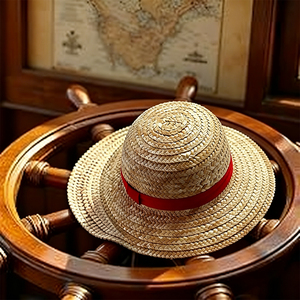 <span class=keywords><strong>Chapeau</strong></span> <span class=keywords><strong>de</strong></span> <span class=keywords><strong>paille</strong></span> style <span class=keywords><strong>Luffy</strong></span> pour <span class=keywords><strong>cosplay</strong></span>, <span class=keywords><strong>chapeau</strong></span> <span class=keywords><strong>de</strong></span> soleil à large bord pour l'été avec protection UV - Product Image 5