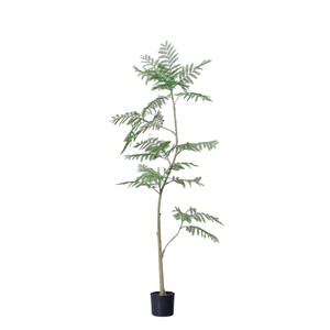Plante artificielle en pot Jacaranda en plastique pour l'extérieur et l'intérieur, pour la décoration de jardin, décoration de la maison, plantes artificielles - Product Image 5