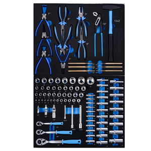 Ensembles d'outils à main CRV de haute qualité pour le marché européen, 300+ pièces, emballés dans des boîtes en mousse, incluant meuleuse, pelle, pulvérisateur, grattoir, pour la réparation à domicile - Product Image 1