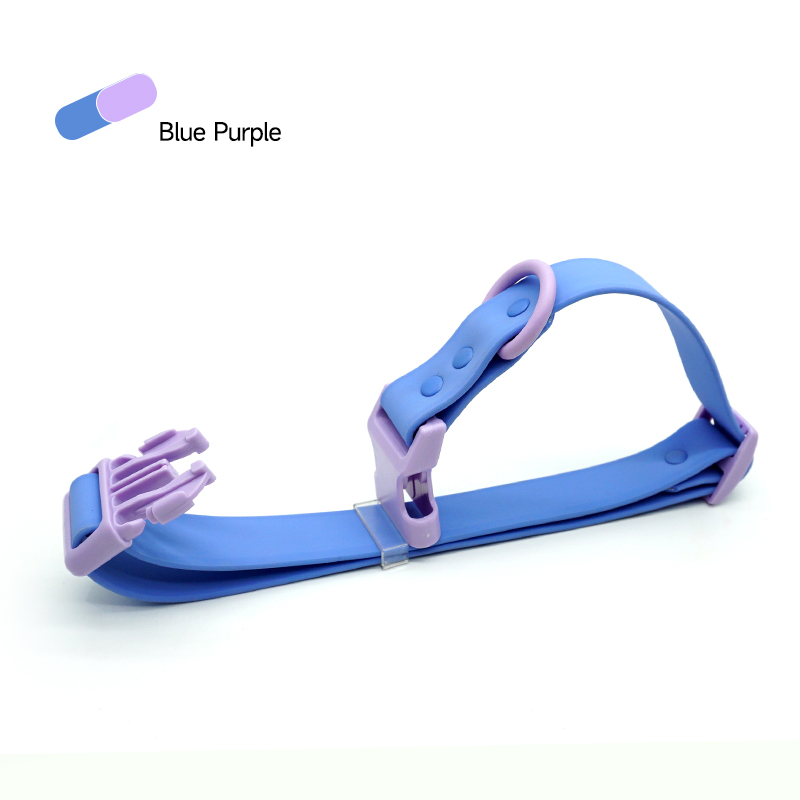 Azul y morado