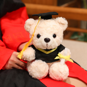 <span class=keywords><strong>Orsacchiotto</strong></span> <span class=keywords><strong>di</strong></span> <span class=keywords><strong>Peluche</strong></span> Carino per Regalo <span class=keywords><strong>di</strong></span> Laurea, Giocattolo Morbido, Souvenir Scolastico - Product Image 6