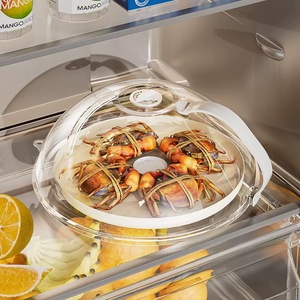 Couvre-plat en plastique transparent résistant à la chaleur jusqu'à 200 degrés, <span class=keywords><strong>pour</strong></span> <span class=keywords><strong>micro</strong></span>-ondes, anti-éclaboussures - Product Image 3