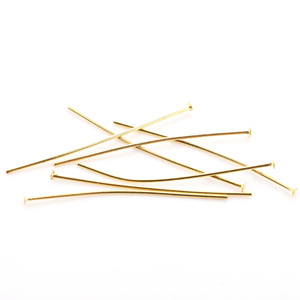 Agujas para Joyería, Acero Inoxidable Chapado en Oro, Aguja de Bola en Forma de Ocho, Componentes para Joyería DIY, Tamaño del Hilo 0.6 - Product Image 4