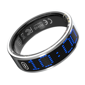 Intelligenter Gesundheits-Schlaftracker Edelstahl Wasserdicht 5-7 Tage Akkulaufzeit Touch-GPS-Smart-Ring für iOS - Product Image 4