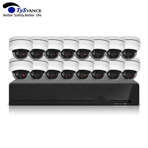 16ch Cctv Beveiligingscamerasystemen 5mp Home Video Kit Ptz 4x Zoom Outdoor Ip Camera Poe Xmeye App Nvr