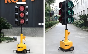 ไฟจราจร LED พกพา ใช้พลังงานแสงอาทิตย์ ขนาด 200 มม. แบบ 4 ทิศทาง 3 <span class=keywords><strong>ส</strong></span>ี <span class=keywords><strong>ส</strong></span>ำหรับใช้งานบนถนนชั่วคราว - Product Image 6