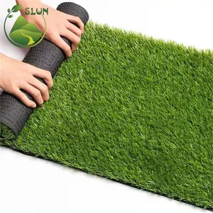 20-50mm ad alta densità giardino mettendo verde paesaggio tappeto verde erba sintetica erba sintetica produttore per il giardino