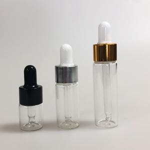 Flacons compte-gouttes carrés en verre haut de gamme 5ml 10ml 15ml pour sérum de luxe, huiles essentielles et cosmétiques - Product Image 4